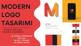 modern logo tasarımı yaparım