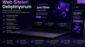 Modern ve Profesyonel Özel Kodlanmış Web Sitesi