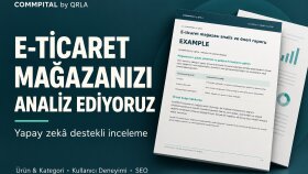 yapay zekâ destekli e-ticaret site analizi yaparım