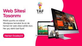 sizin için kurumsal web sitesi tasarlayabilirim