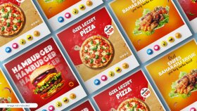 Social Media Post Design - Food