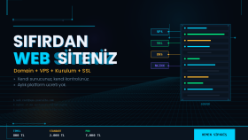 domain ve VPS'inize sıfırdan web sitenizi kurarım