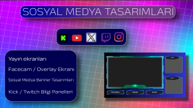 yayınlarınız için istediğiniz tasarımları yapıyorum