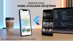 Flutter ile iOS ve Android uygulamalar geliştiririm