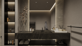 F.E Evi Banyo Tasarımı