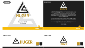 Huger Firması için Hazırlanan Logo ve Kurumsal Kimlik 