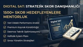 Digital SAT için stratejik kaynak ve skor danışmanı olurum