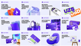 Uzum Bank – Finans Sosyal Medya Tasarımları