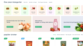 E-ticaret anahtar teslim market web sitesi