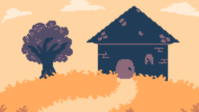Pixel art oyun introsu