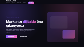 Parlak Ajans — Dijital Ajans Web Sitesi Tasarımı