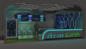 3D Fuar Stand Tasarımı