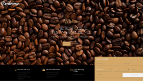 Coffe Shop Website