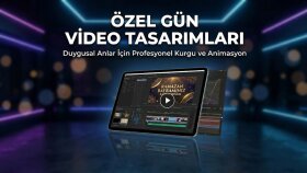 sizlere özel günler için animasyonlu videolar tasarlarım