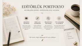 Bir Yazar ve Sertifikalı Editörden Profesyonel Editörlük