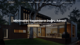 FK AHŞAP Kurumsal Web Sitesi & Minimalist Tasarım