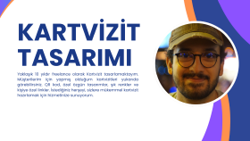 şirketiniz için kartvizit tasarımı yaparım