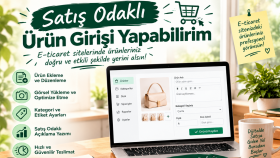 satış odaklı ürün girişi yapabilirim