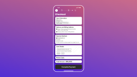 Checkout Page UI design