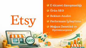 Etsy ürünlerin SEO, mağaza performans optimizasyonu yaparım