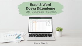Excel ve Word dosyalarınızı düzenlerim