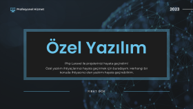özel yazılım projelerinizi yapabilirim