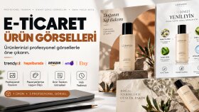 e-ticaret ürünleriniz için profesyonel görseller tasarlarım