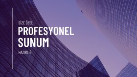istediğiniz konuda sunum hazırlayabilirim