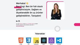 kişisel web sitenizi kodluyorum