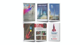 El ilanı broşür trifold