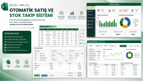 Excel VBA ile Otomatik Satış ve Stok Takip Sistemi