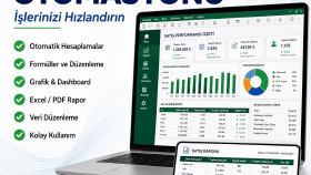 Excel işlerinizi otomatikleştiriyor ve raporluyorum
