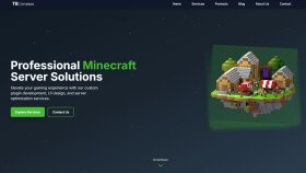 TBStudio.dev – Minecraft Hizmetleri Web Sitesi