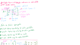 Lineer Cebir ders notları
