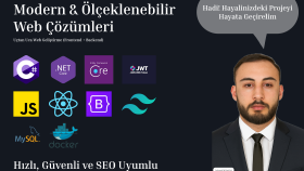 sizin için profesyonel web siteleri yapabilirim