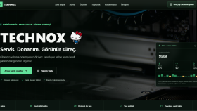 Modern Teknoloji Web Sitesi Tasarımı