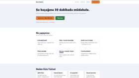 Usta Tesisat- usta bulmak için tek sayfa web sitesi