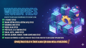 anahtar teslim wordpress sitenizi kurarım