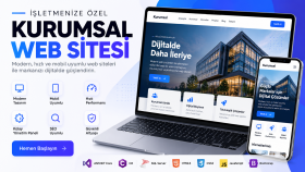 kurumsal web sitesi ve bireysel web sitesi yapabilirim