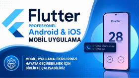 Flutter ile Android ve iOS mobil uygulama geliştirebilirim