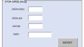 Stok Takibi