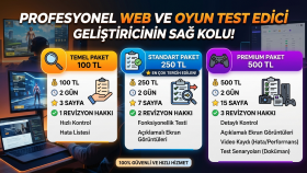 dijital projeleriniz için son kullanıcı testi yaparım