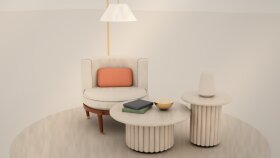 3D mimari mobilya modelleri ve oyun objeleri tasarlarım