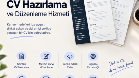 profesyonel CV hazırlama ve düzenleme hizmeti veriyorum