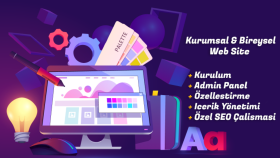 kurumsal ve bireysel web site özelleştirebilir kurabilirim