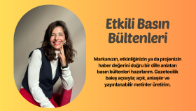 etkili basın bültenleri yazarım