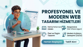 özel tasarımlı ve temiz kodlu web siteleri geliştiririm
