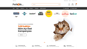 Petkolik çoklu mağaza sistemi pazaryeri