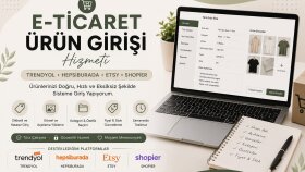 ürün bilgilerinizi sisteme girerim