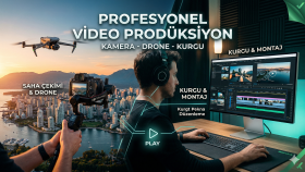Profesyonel Kurumsal Tanıtım Videosu Çekimi ve Kurgusu